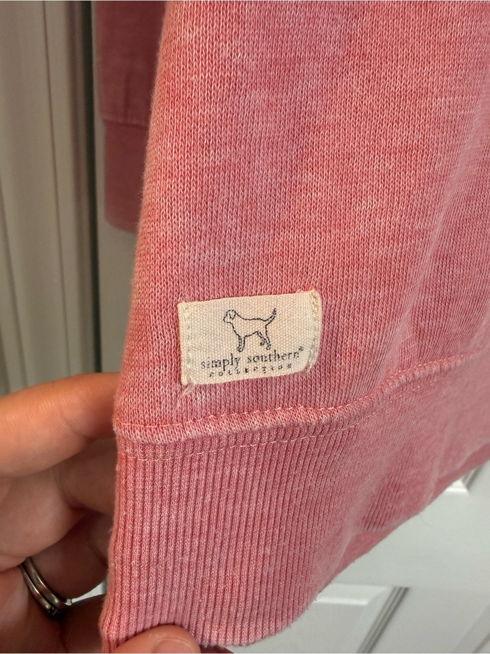 Simply Southern Pink Yellowstone Graphic Sweatshirt with Retro Floral Print - Picture 3 of 7